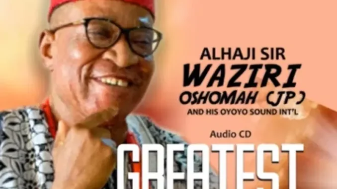 Waziri Oshomah – Take Life As You See