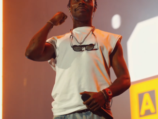 Asake performing in a Toronto concert 2024 cropped